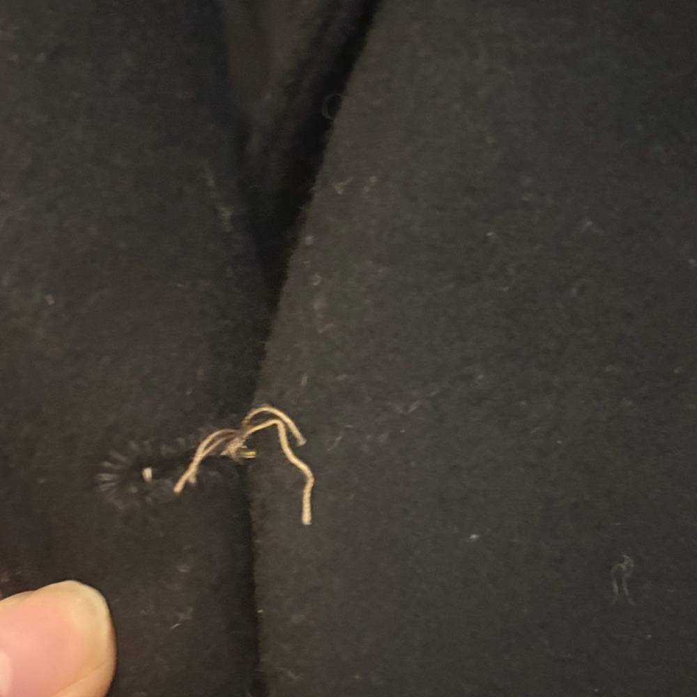 Michael Kors Black Trench Coat - Picture 10 of 14